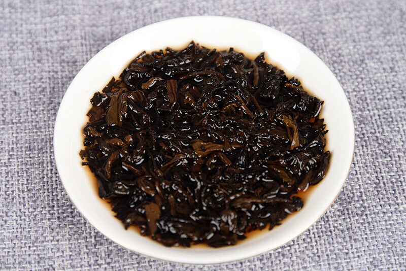 50g Yiwu Ripe Cake Yunnan Tea Yiwu Tea District Pu'er Tea Orchid Fragrance
