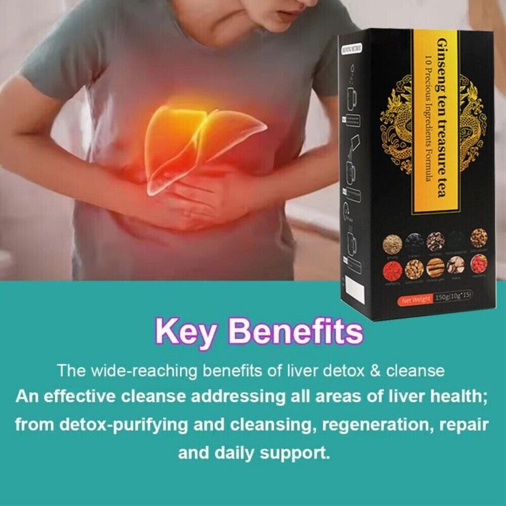 Ginseng Treasure Tea 10 Herbs Formula Medlar Premium