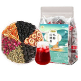 Plum Mulberry Hawthorn Chenpi Rosehip Lotus Leaf Tea