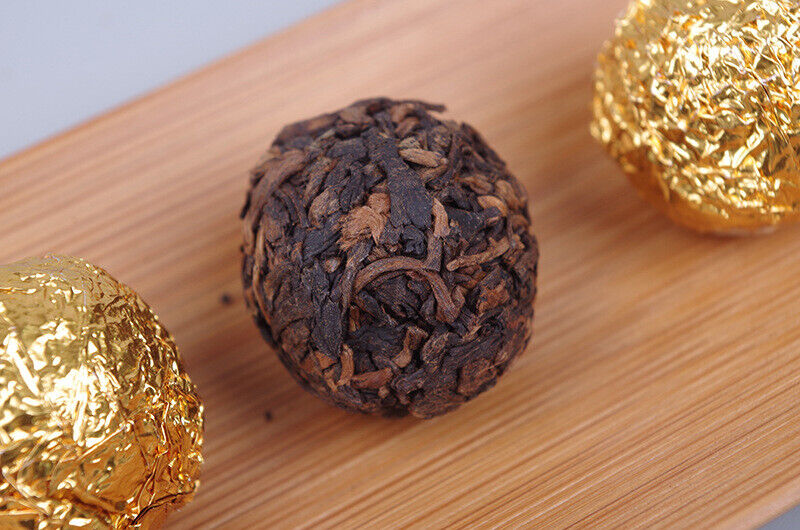 500g Yunnan Pu'er Tea Golden Bud Dragon Pearl Ancient Tree Loose Tea Black Tea