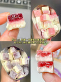 150g Juice Flavored Snack  Heart Filled Soft Candy White Peach Strawberry