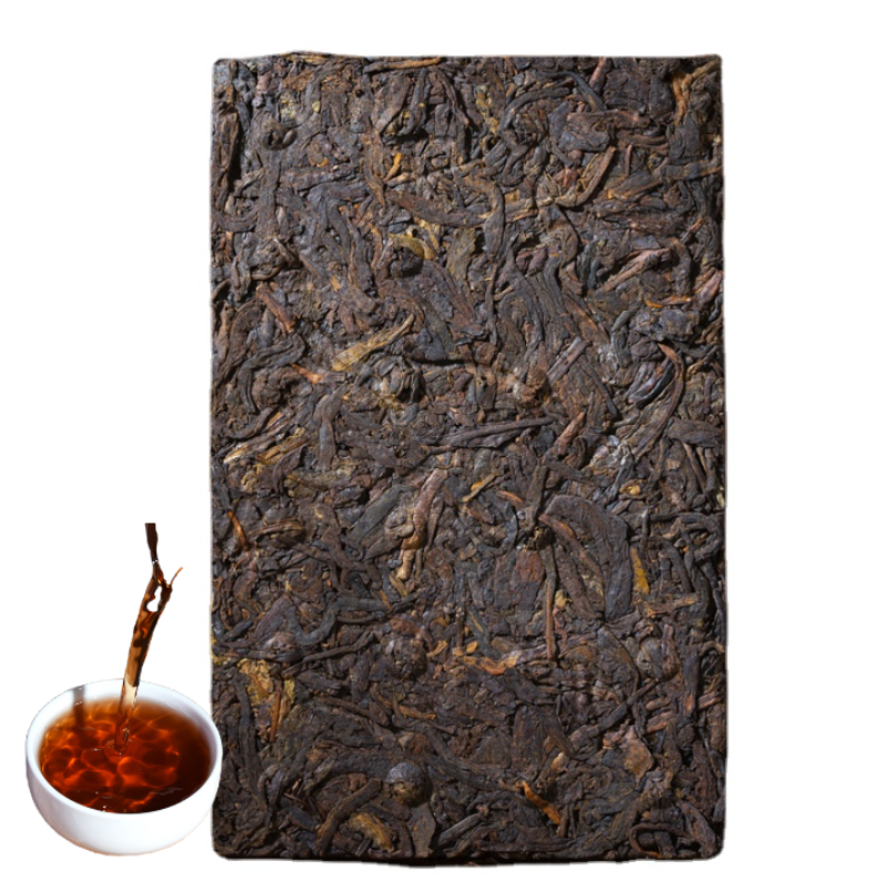 Yunnan Puerh Tea Ripe Tea Brick Tea Yiwu Tea Brick 500g/1.1lb