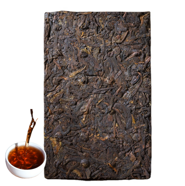 Yunnan Puerh Tea Ripe Tea Brick Tea Yiwu Tea Brick 500g/1.1lb