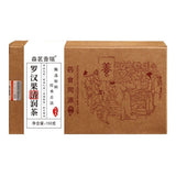 Luo Han Guo Tea Honeysuckle Mint Gardenia Herbal Blend Natural Throat Relief