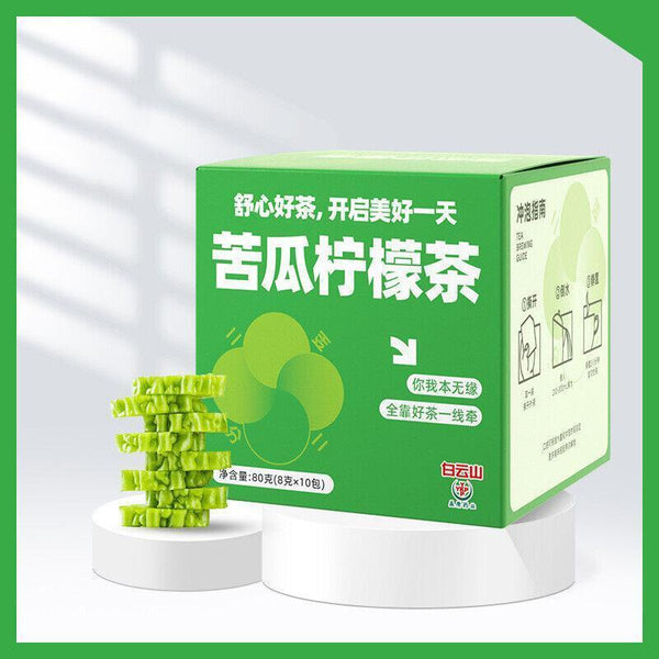 Flower Fruit Tea Bitter Melon Lemon Tea Freeze-dried Lemon Slices Health Tea