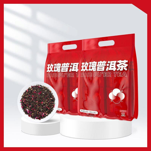 Wedding Boxed Happy Tea Souvenir New Baiyun Mountain Rose Pu'er Tea