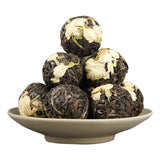 Handcrafted Pu-erh Raw Tea Small Tuocha Ancient Tree Jasmine Tea Dragon Pearls