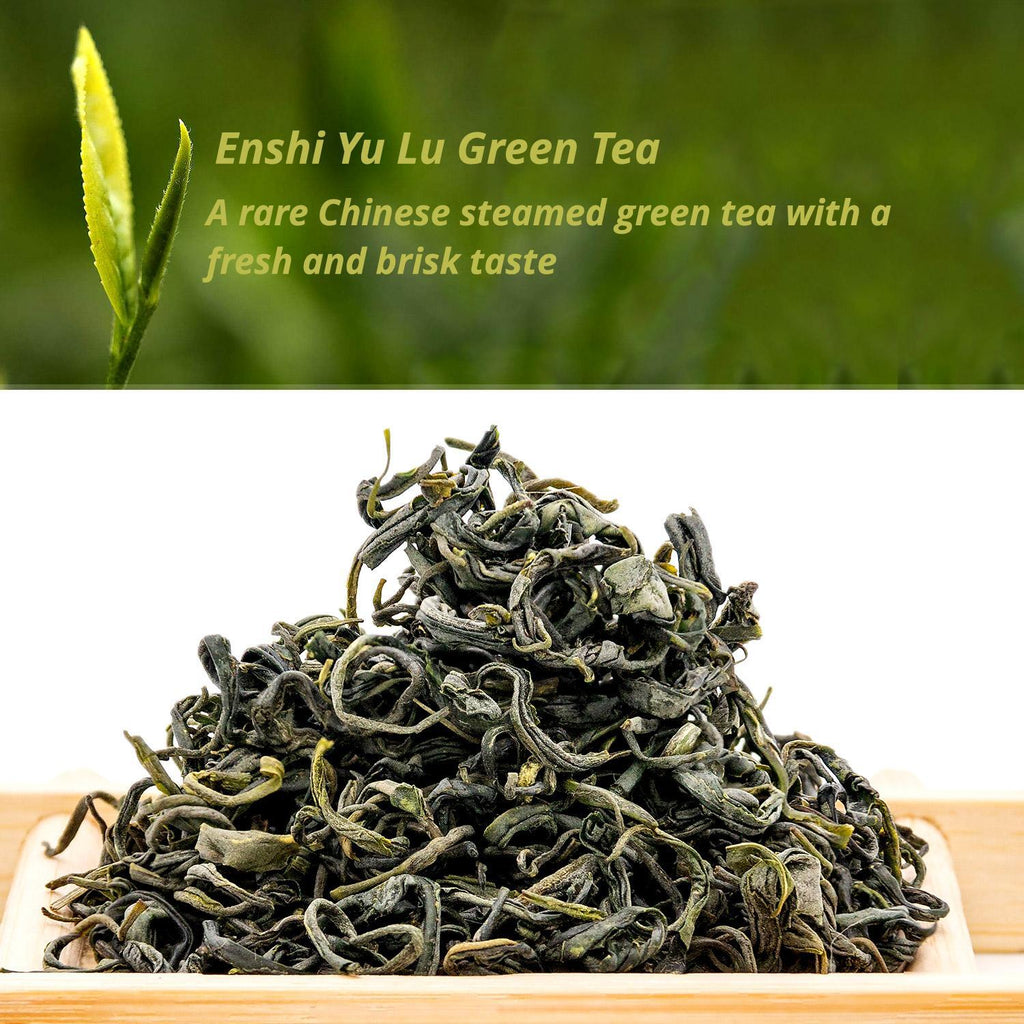 Natural Health Enshi Yu Lu Gyokuro Steamed Green Tea Leaves 100g