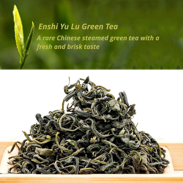 Natural Health Enshi Yu Lu Gyokuro Steamed Green Tea Leaves 100g