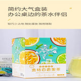 Passion Fruit Kumquat Lemon Tea Bags Cold Brew Summer Refreshing Fruit Drink