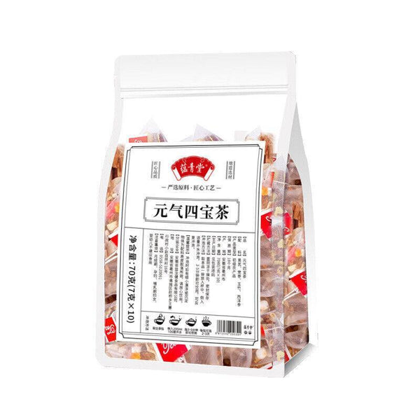 Codonopsis Astragalus Yuzhu American Ginseng Health Tea 7g*10 Yuanqi Sibao Tea