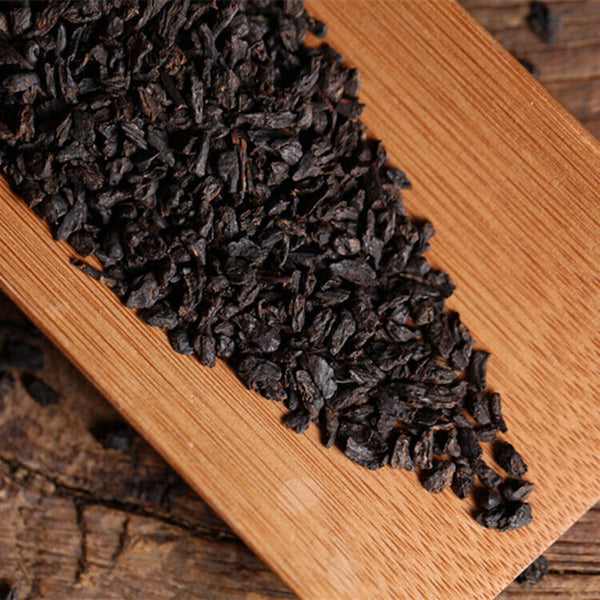 Glutinous Rice Fragrance Crushed Silver Tea Fossil Yunnan Pu'er Ripe Tea 500g