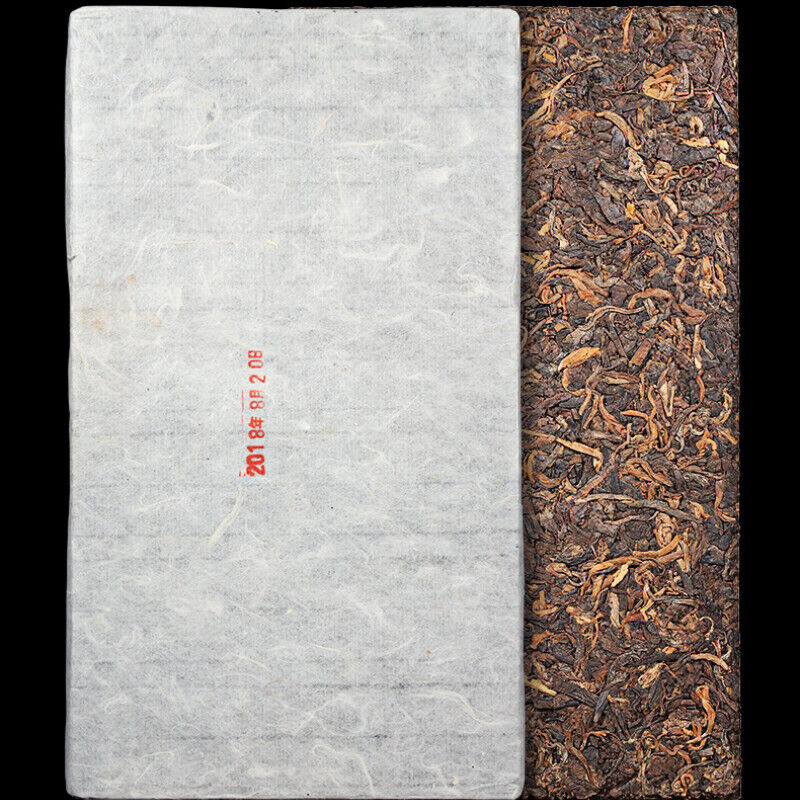 1000g Chinese Aged Pu-Erh Tea Yunnan Natural Gold Brick Cooked Pu-erh Black Tea Secondary image