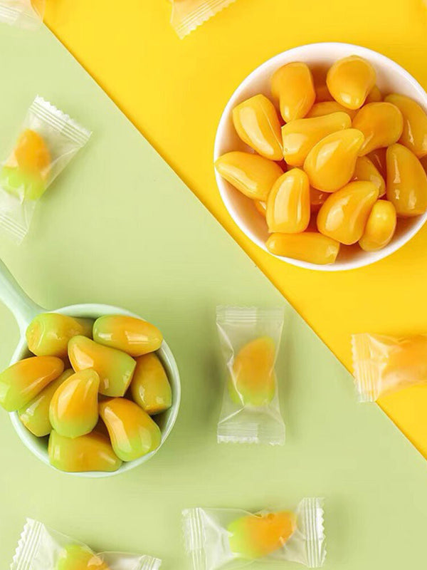 Loose snacks, peelable gummies, mixed fruit flavors, chewable gummies