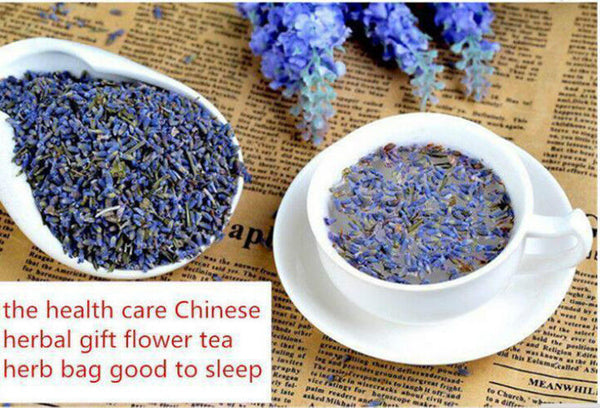 50g Lavender Dried Flower Tea Floral China Bloom Tea Herbal Gift Good for Sleep