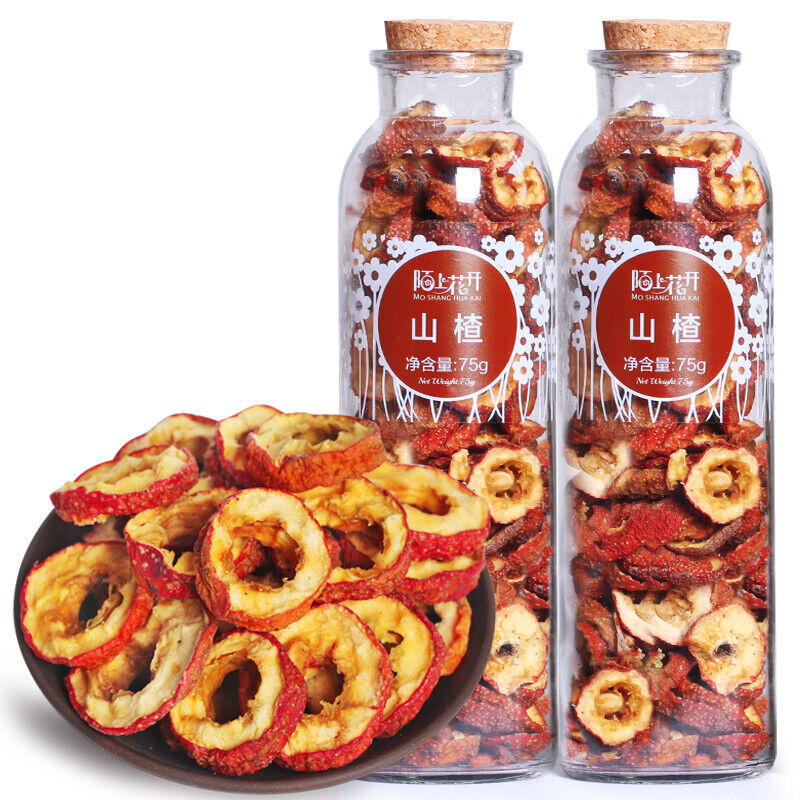 Dried Hawthorn, Seedless Hawthorn Slices Fresh Dried Fruit 75g High-quality