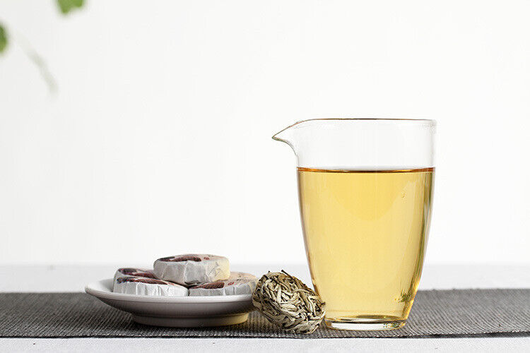 500g Yunnan Pu'er Tea Pressed White Hairs Silver Needle Small Cakes Mini Tuo Tea