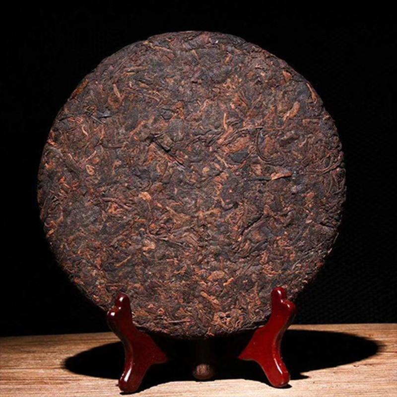 2017Menghai Qizi Handmade Aroma Ripe Puerh Tea,Bulang Mountain Shu Puer Tea 357g Main image