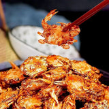 Spicy small crab snacks spicy crispy sea crab