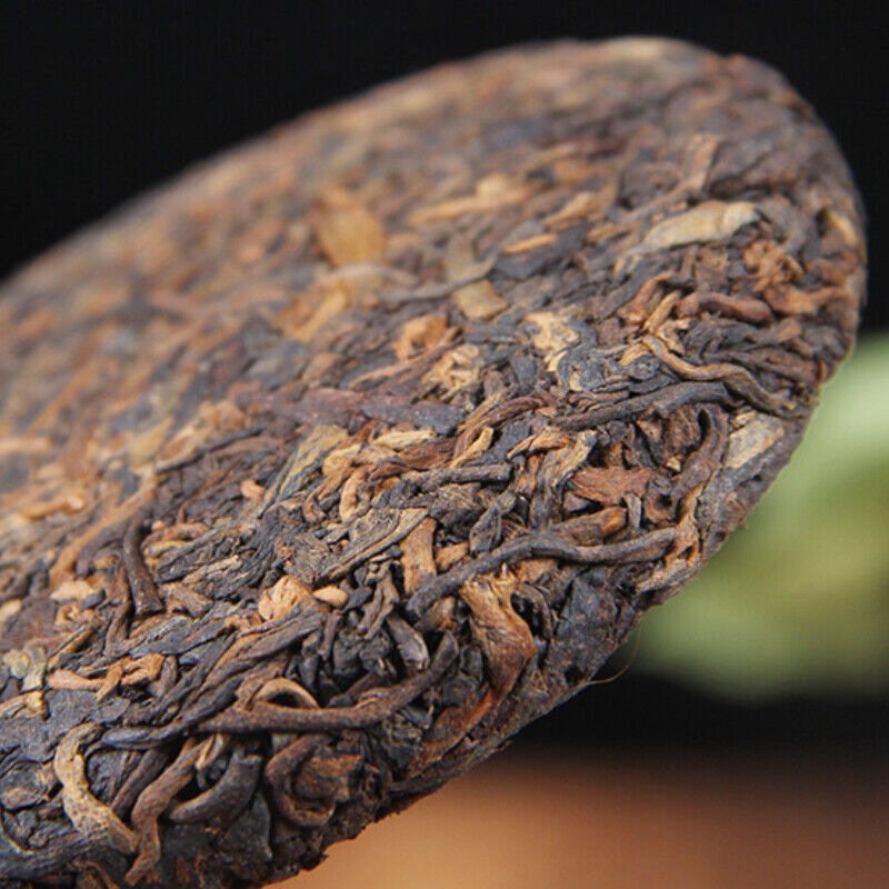 100g High Quality Ripe Pu-erh Meng Hai Old Black Puer Tea Old Tree Material Tea Main image