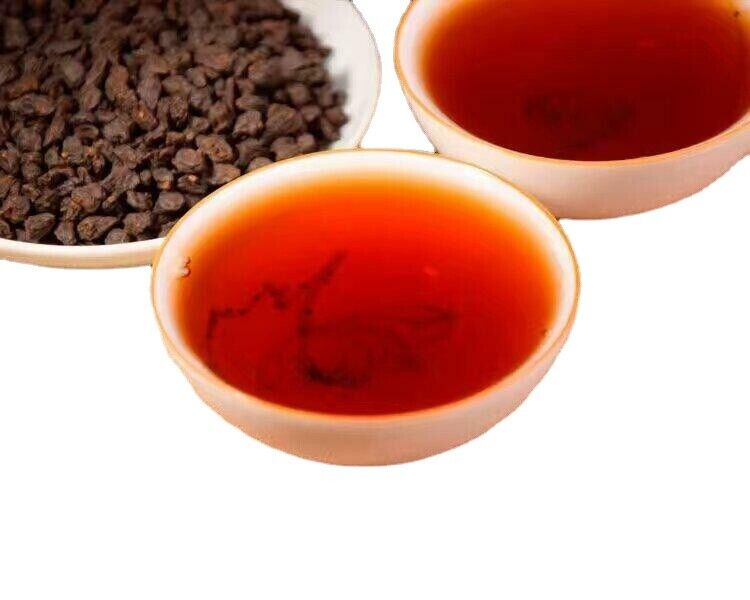 200g Ripe Pu er Black Tea Top Grade Original Pu-erh Tea Yunnan Health Care Tea Secondary image