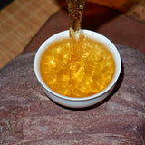 Rich & Full-Bodied Premium Yunnan Tea Tree King Brown Raw Pu'er Tea Cake 357g