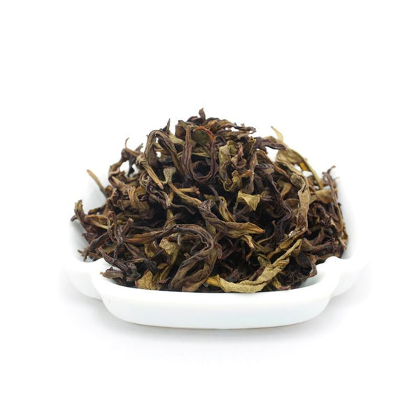 Red Edges Wuyi Rock Tea Four Famous Varieties Minbei Oolong with Green Leaves