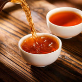 Additive-Free Yunnan Pu'er Tea Cake Mi Di Gong Tea Tree King Ripe Pu'er Tea 357g