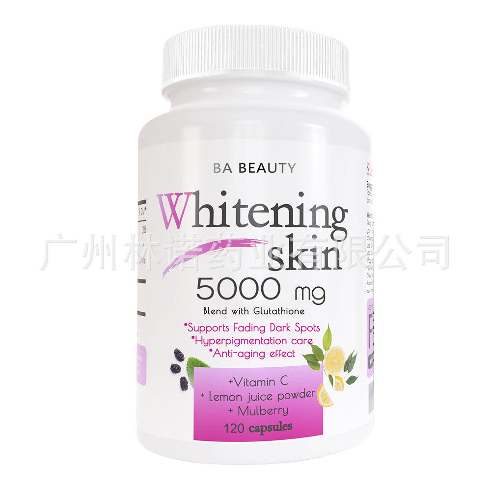 Easy toabsorb Whitening Skin 5000mg capsule|L-GLUTATHIONE PILLS-60/120caps Main image