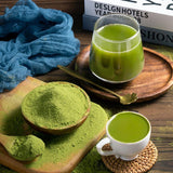 Authentic Matcha Green Tea Powder: Small Bag Packaging, Perfect Brewing