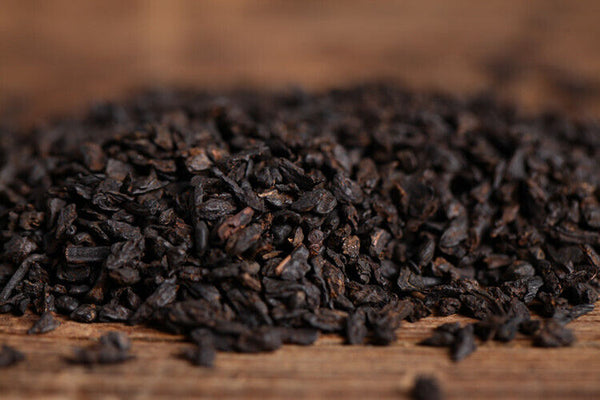 Glutinous Rice Fragrance Crushed Silver Tea Fossil Yunnan Pu'er Ripe Tea 500g