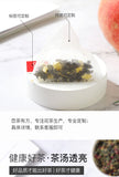 Honey Peach Flower Fruit Tea Triangle Bag Cold Soaked Tea White Peach Oolong