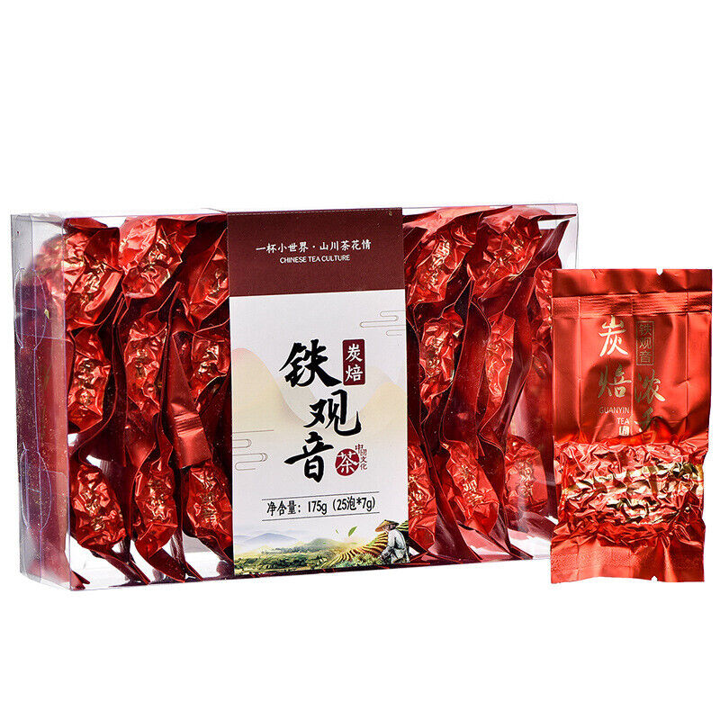 Packing Tea Bag Mixed Shu Puer Dark Oolong Tie Guan Yin Biluochun