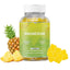 Magnesium Glycinate Gummies, Pineapple Flavor, Calcium, Potassium, Stress Relief