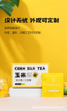 Corn whisker bitter buckwheat tea, white tea bag brewing tea, corn whisker tea