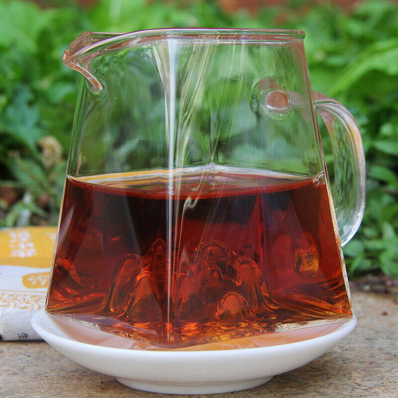 Pu'er Ripe Tea Cake 357g/12.59oz Old Ripe Tea  0638  Aged with Jujube Aroma
