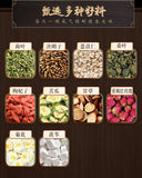 Rose Lotus Leaf Bitter Melon Tea 250g/box 15 small cans Coix Seed Poria Tea