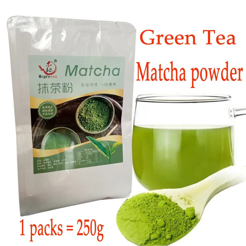 New Matcha Powder Portable 100% Pure Green Tea Matcha Powder Tea Bags 250g Main image