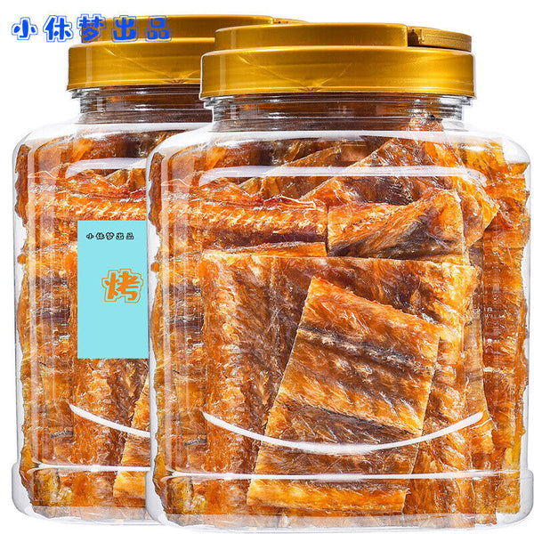 Roasted Eel Slices Snacks Dried Fish Seafood Instant Snacks Grilled Fish Fillet