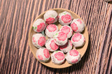 500g Yunnan Pu'er Tea Leaves Jindian Tea Factory Rose Flavor Small Tuo Tea Ripe