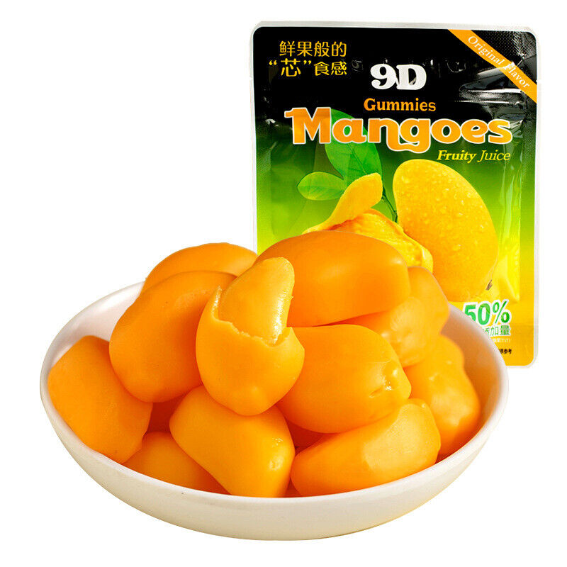 Peel Mango Gummy Candy 9D Mango Juice Gummy, Mango Peel Candy