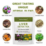 Liver Cleanse Detox & Repair 28 Tea Bags Liver Health Support Supplement