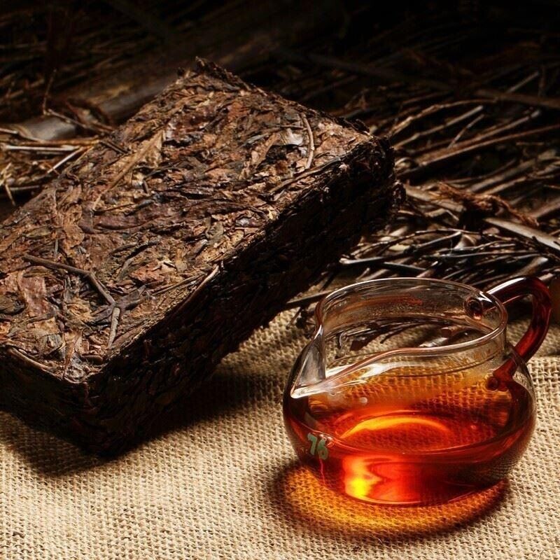 Raw Puer Tea Oldest Puer Tea Ansestor Antique Honey Sweet Dull-red Puer Tea 250g