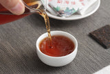 500G Yunnan Pu'er Tea Menghai Flavor Small Square Brick 8g Ripe Tea