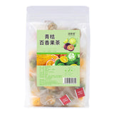 Green Kumquat Passion Fruit Tea Cold Brew Triangle Bags Citrus Herbal Blend