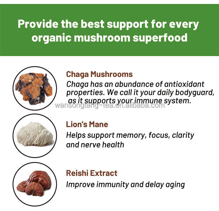 Slimming Products Weight Loss Coffee Mushroom Coffee Drinks Powder