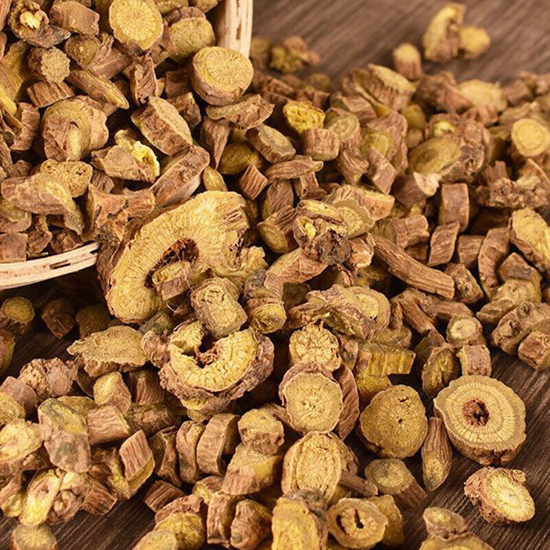 Gansu Huangqin Authentic Yellow Scutellaria Tea for Brewing or Alcohol