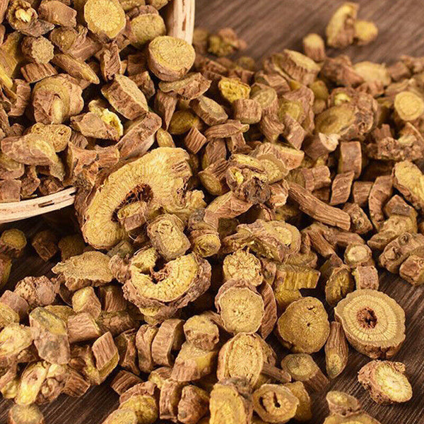 Gansu Huangqin Authentic Yellow Scutellaria Tea for Brewing or Alcohol