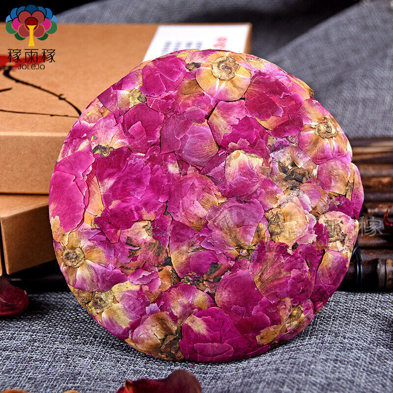Dried Flower Tea Cake 200g Natural and Healthy Dried Flower Tea Rose Flower Cake