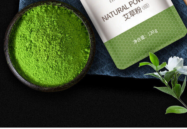 Natural Mugwort Powder 120g Baking Raw Materials Fresh Pure Mugwort Leaf Powder